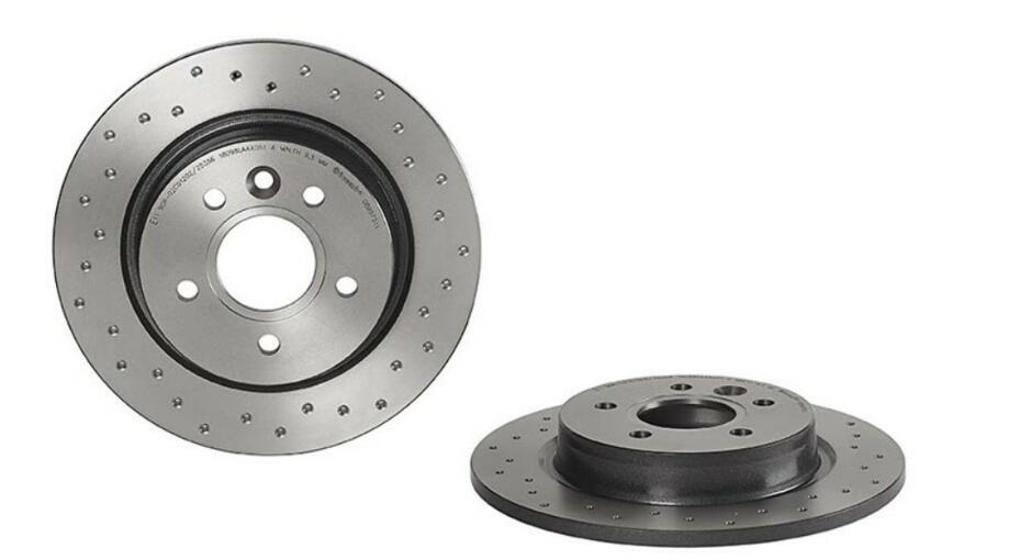 Volvo Brembo Disc Brake Rotor - Rear (280mm) 307691130